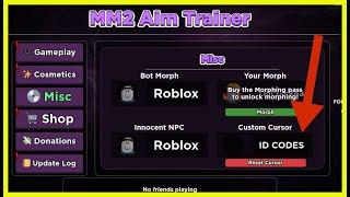 MM2 AIM TRAINER CURSOR ID CODES [ 2024 Roblox x30 IDS ]