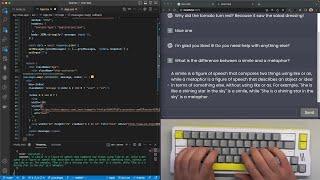 ASMR Programming - Coding a ChatGPT App with ChatGPT - No Talking