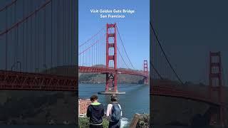 Visit Golden Gate Bridge San Francisco Filmed on 4/21/2025 10:39AM