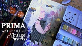 FIRST LOOK-Prima watercolors-Vintage Pastels-