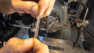 How to Wind a Coil Spring on the Metal Lathe