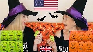 What's it like being BRITISH during HALLOWEEN in AMERICA? HALLOWEEN PEEPS & Awesome HALLOWEEN STORES