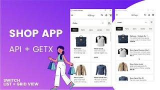 Shop app with GetX + API  | Flutter