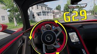 How to fix steering wobble and FFB in BeamNG.Drive Logitech G29 Steering wheel (possibly outdated)