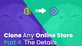 How to Clone any Online Store with Divi and WooCommerce: Part 4 - The Details