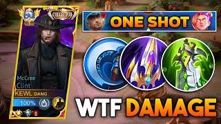 WTF DAMAGE‼️ CLINT CRITICAL ONE SHOT BUILD IS BACK!!( CRIT DAMAGE HACK! ) CLINT BEST BUILD 2024!