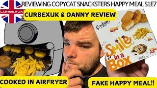 COPYCAT FAKE HAPPY MEAL SNACKSTERS SMILE IN A BOX REVIEW S1E7