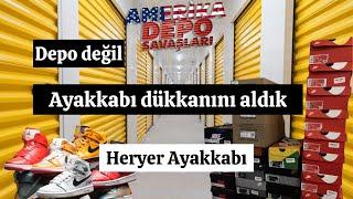 Depo degil Ayakkabı dükkanını aldık