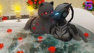 SHADOW MEOWSCLES and LYNX HOOK UP and FALL IN LOVE.... ( Fortnite Film )