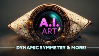 A.I. Art -  Dynamic Symmetry and More (Composition Techniques) 2022