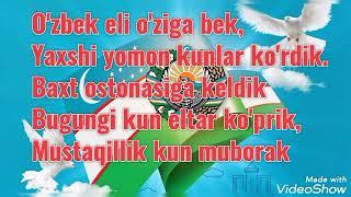 Mustaqillik haqida sherlar. 1-sentabr haqida sher. Vatan haqida sher. Ozbekiston haqida sher.