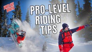 How to Air Out a Bowtie on a Snowmobile - Pro Level Riding Tip 1 of 4