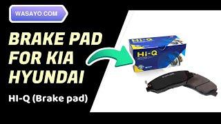 5 Things About SANGSIN Hi-Q, HARDRON Brake Pads | Wasayo.com Korean Auto Parts #brakepads #trending