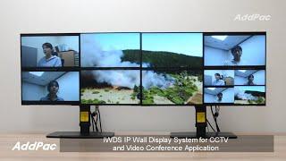 IWDS IP Wall Display System for CCTVand Video Conference Application(IP비디오월 디스플레이 시스템 소개)