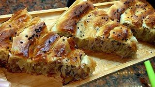 QAT-QAT  QIYMALI MAZZALI PIROG. ОРИГИНАЛЬНЫЙ ТУРЕЦКИЙ РЕЦЕПТЬ.