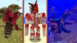 INFECTED GOLEM AND SQUID in MInecraft Scape And Run Parasites