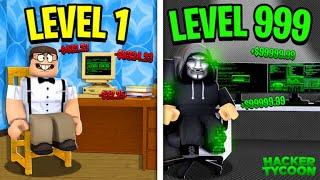 Hacker Tycoon в ROBLOX | Симулятор хакера в Роблокс | Хакер тайкун Роблокс