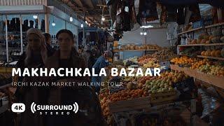 Makhachkala Bazaar in Dagestan — 4K Walking Tour | Binaural ASMR