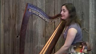 Harpist Dominique Dodge