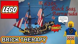 Vintage LEGO Pirates set 6285 Black Seas Barracuda - Build and Review