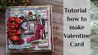 how to make Valentines Day card |  | handmade Valentines Day card