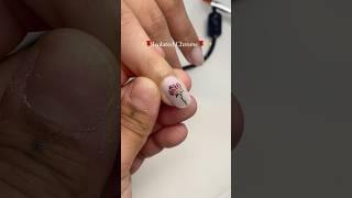 FINALLY figuring this trick out ‍ #naildesign #diynails #easynailart #rosenails