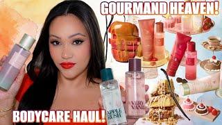 VICTORIA'S SECRET NEW CAFE VICTORIA BODYCARE HAUL! GOURMAND HEAVEN! | AMY GLAM 