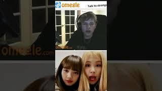 Blackpink Lisa and Rose Omegle Prank