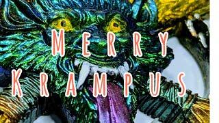 Let's make a Krampus decoration...