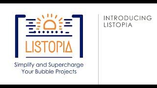 Introducing Listopia: Simplify and Supercharge Your Bubble Projects with No-Code Lists