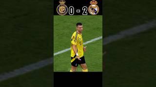 Real Madrid VS AL-Nassr 2024 Imaginary Ronaldo and Mbappe Aura #youtube #football #shorts