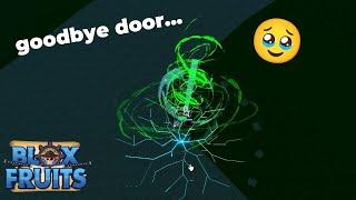 using og door for the final time...