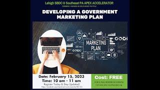 Developing a Government Marketing Plan