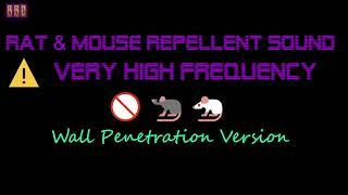 ️(Wall Penetration Version)  Rat & Mouse Repellent Sound Very High Frequency (3 Hour)