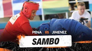 PENA Maria vs JIMENEZ Norma. Pan American Sambo Championships 2023