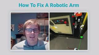 How to fix a robotic arm in HyperSkill