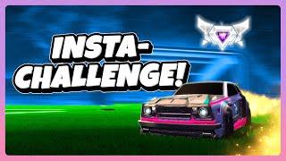 INSTA CHALLENGING Is Too Good┃Rocket League SSL 2v2