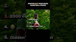 Top 5 Explodiing basketball prank#halarious #explodingbasketball #pranks #ranking #top5#godisgreat