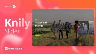 How to Use Prime Slider Knily Pro Widget in Elementor