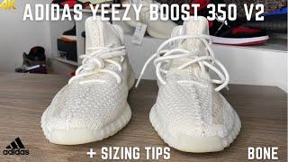 Adidas Yeezy 350 V2 Bone On Feet Review