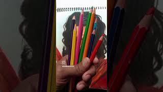 Me to my colour pencils#drawing #pencil #india #artist