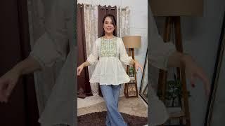 Myntra cotton short kurtis for summer #youtubeshorts #shortkurti #shorts #summerfashion #cottonkurti