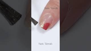 Easy Abstract Autumn Nail Art Tutorial #shorts