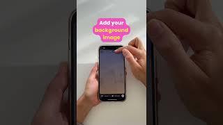  INSTAGRAM REELS TRICK: Put a Background Image BEHIND a Reels in your Story!
