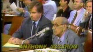 Tony (Big Tuna/Joe Batters) Accardo testifies to Congress