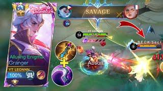 FINALLY I FOUND THE BEST 1 SHOT BUILD FOR GRANGER REVAMP 2024  (Thank You Moonton)