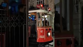 Vintage Red Tram  #istanbul #istiklalstreet