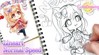 [Normalspeed] Drawing your Gachaclub/GachalifeOC!/How to draw/Copic markers#78