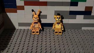 Lego animation stop-motion Fnaf 2  воспоминание Уильяма уфтона это (дичь)