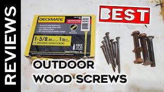 Best Outdoor Wood Screws - DeckMate